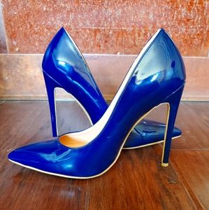Navy Blue Pumps